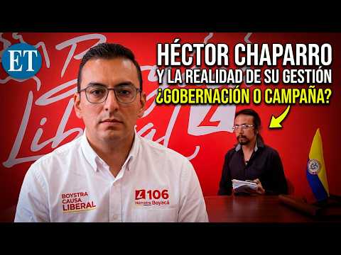 Héctor Chaparro y la realidad de su gestión en el Congreso frente al panorama político de Boyacá