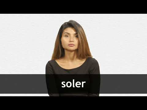 How to pronounce SOLER in Latin American Spanish