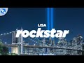 LISA Rockstar Clean Lyrics