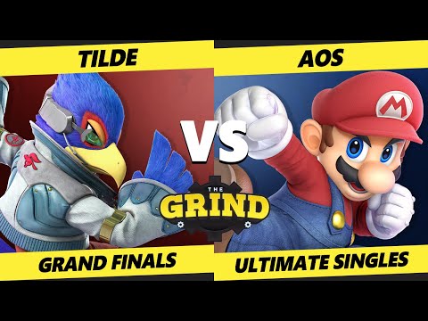 The Grind 166 GRAND FINALS - Tilde (Falco) Vs. AoS [L] (ZSS, Mario) Smash Ultimate - SSBU