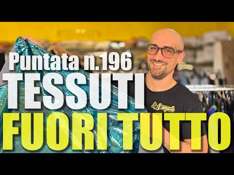 Beautiful fabrics from just €2.50/m! 🇮🇹 The Antonioli Brothers' Remnants - Episode No. 196 🎥