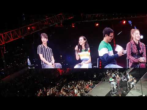 Nam Joohyuk and Sandara Park Fancon 2018 ( Penshoppe Fancon 2018 ) in Manila