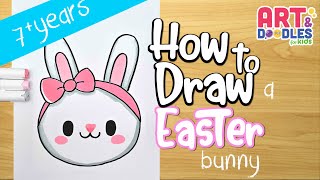 How to draw A CUTE BUNNY | Art and doodles for kids