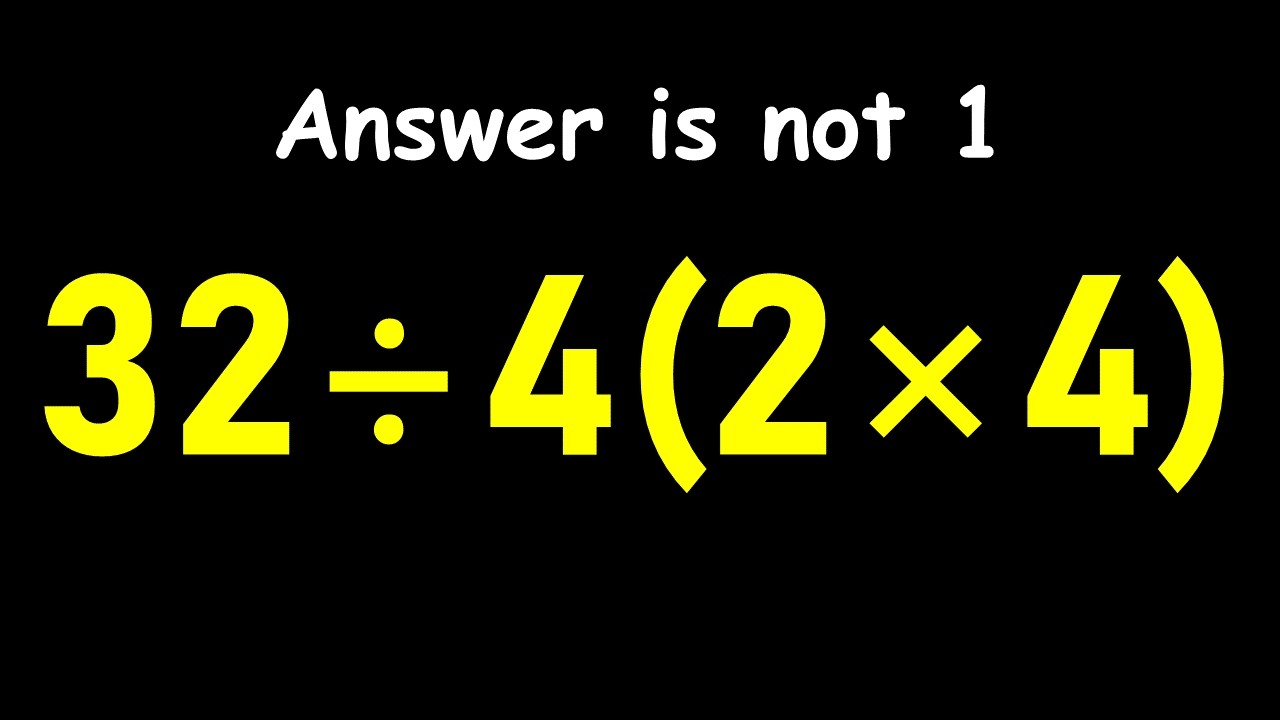 This Simple Math Problem Will Surprise You!