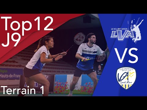 2023-2024 − INTERCLUBS Top12 − J9 / Terrain 1→ Le Volant Airois / Vga Stella Saint Maur