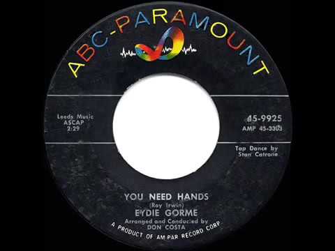 1958 HITS ARCHIVE  You Need Hands   Eydie Gorme