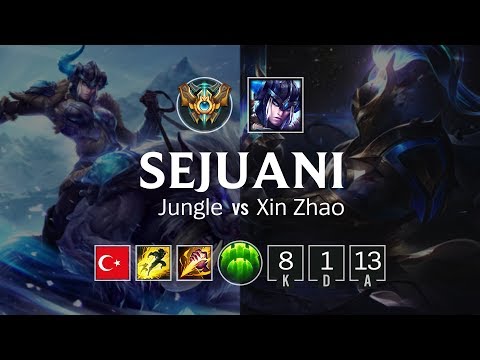 Sejuani Jungle vs Xin Zhao - TR Challenger Patch 8.21
