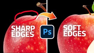 How To Fix Sharp Edges In Photoshop | Short Tutorial