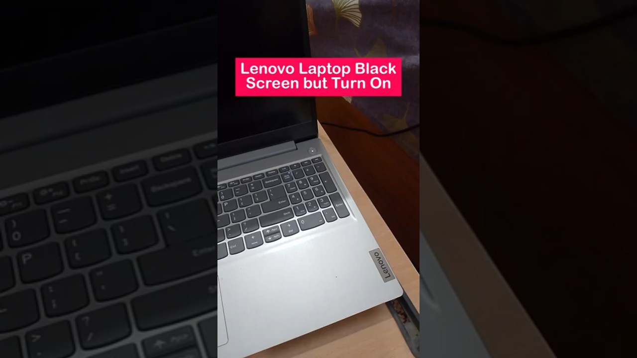 STOP Wasting Time! Lenovo Laptop Black Screen Solved Quickly