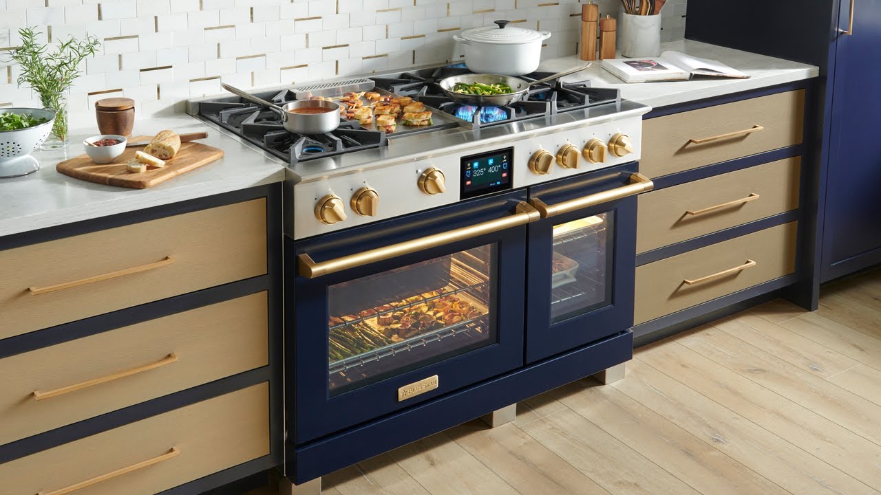 48 inch Dual Fuel Range with Griddle | BSDF486G