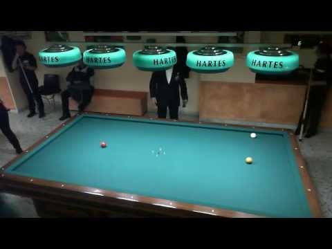 Perrusio vs Taddei Gara Femminile CSB Martino's Billiards Latina - 30 Nov 2014