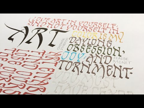 Jugendstil Versalien