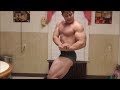 The Blonde Savage Shows Off His Huge Aesthetic Muscles In Flexing Show