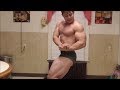 The Blonde Savage Shows Off His Huge Aesthetic Muscles In Flexing Show