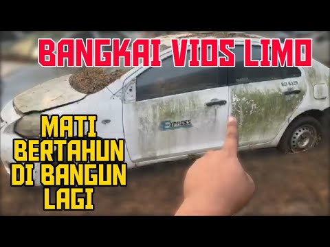 BANGKAI EX TAXI DIBANGUN JADI MOBIL