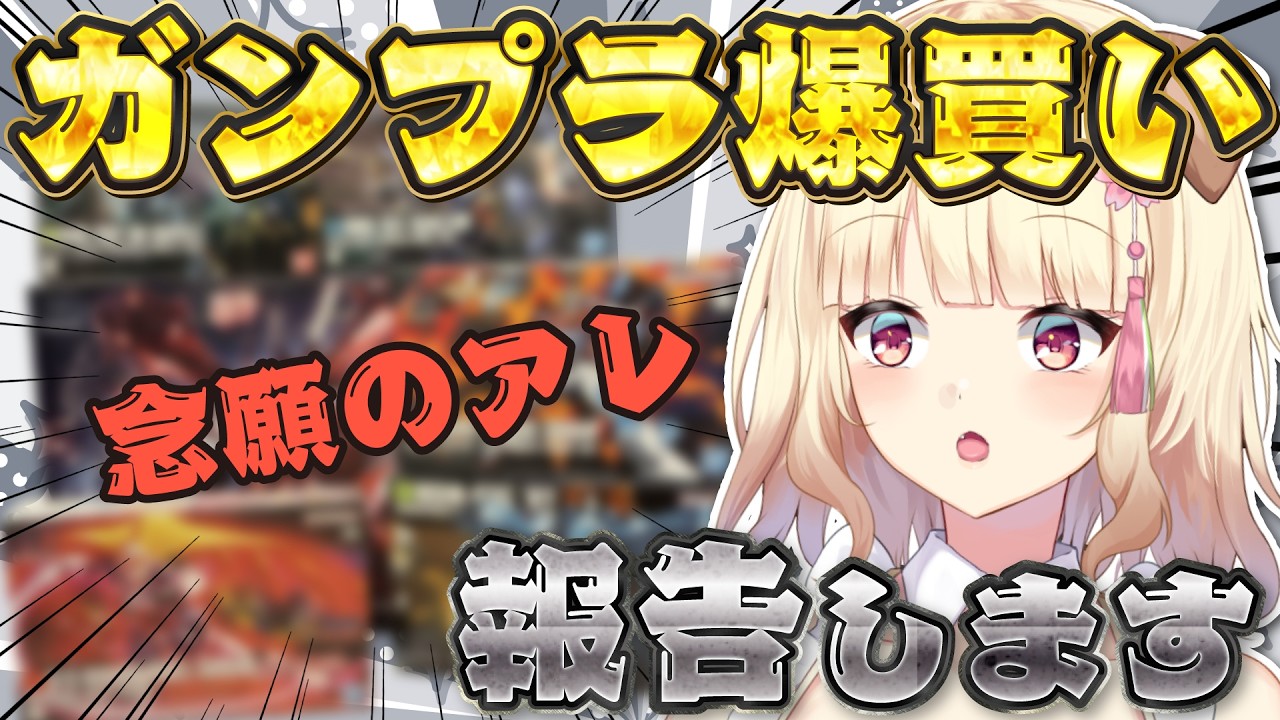 念願の○○もある！？地元の穴場で爆買いしたガンプラを紹介します！！【初見さん歓迎】#ガンプラ #雑談