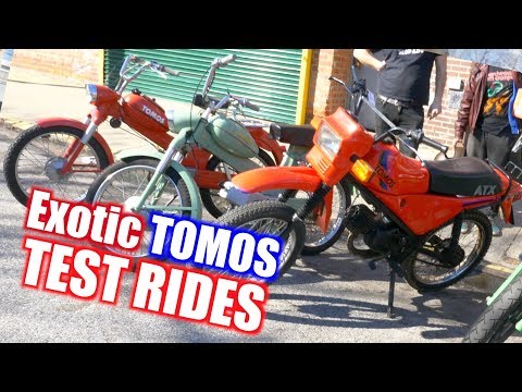 Exotic TOMOS Test Rides