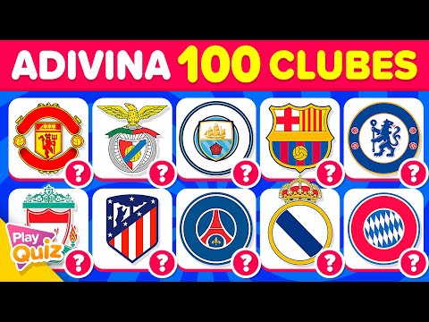 Guess 100 Football Clubs in 3 seconds (Hard) ⚽️🔥🤔 How many logos do you know? Play Football Quiz