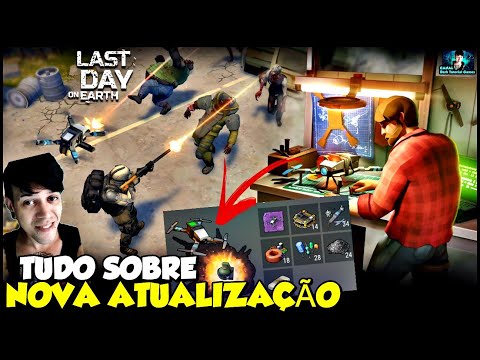 ●SAIU ATUALIZAÇÃO SUPER NOVIDADES! DRONE E CENTRAL DE TRANSPORTES 👁 Last Day On Earth