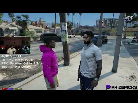 Tee Grizzley - F Blocka (Freestyle) | GTA RP | GrizzleyWorld Whitelist