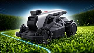 This Robot lawn mower is DIFFERENT (AIRSEEKERS Tron Robotic Lawn Mower)