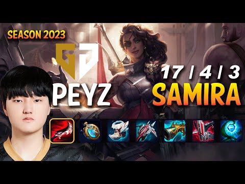 GEN Peyz SAMIRA vs KAI'SA ADC - Patch 13.13 KR Ranked