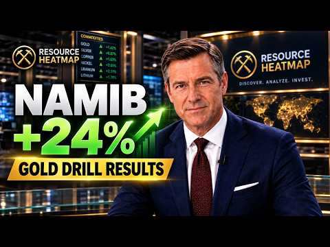 Namib Minerals +24% Breakout! Gold Drill Results & Junior Mining Movers | Heatmap TV