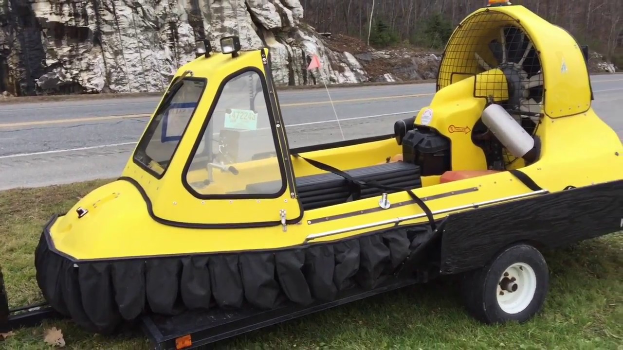 Hovercraft for sale, I would buy it if I had the money.