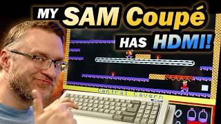 I Added HDMI to a Rare 1989 SAM Coupé Computer!
