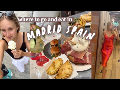 Madrid, Spain Vlog! 🇪🇸 itinerary ideas, good restaurants