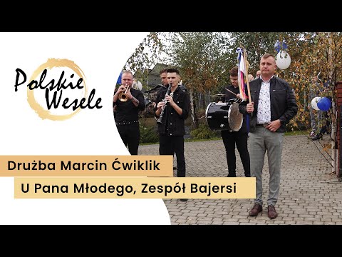 Drużba weselny Marcin Ćwiklik - Wesele u Pana Młodego. Zespół Bajersi! #wesele #marcinćwiklik