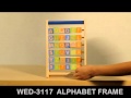 WED 3117 ALPHABET FRAME