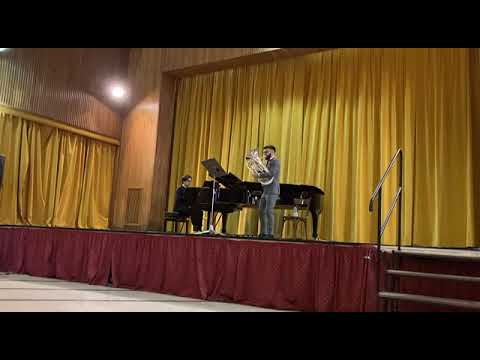 Karl Jenkins, Euphonium Concerto I. "The Juggler" - Davide Scaglione