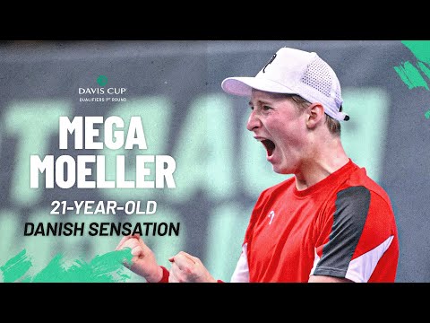 Young Danish Talent! 🇩🇰 Elmer Moeller's Best Tennis from the 2025 Davis Cup Qualifiers