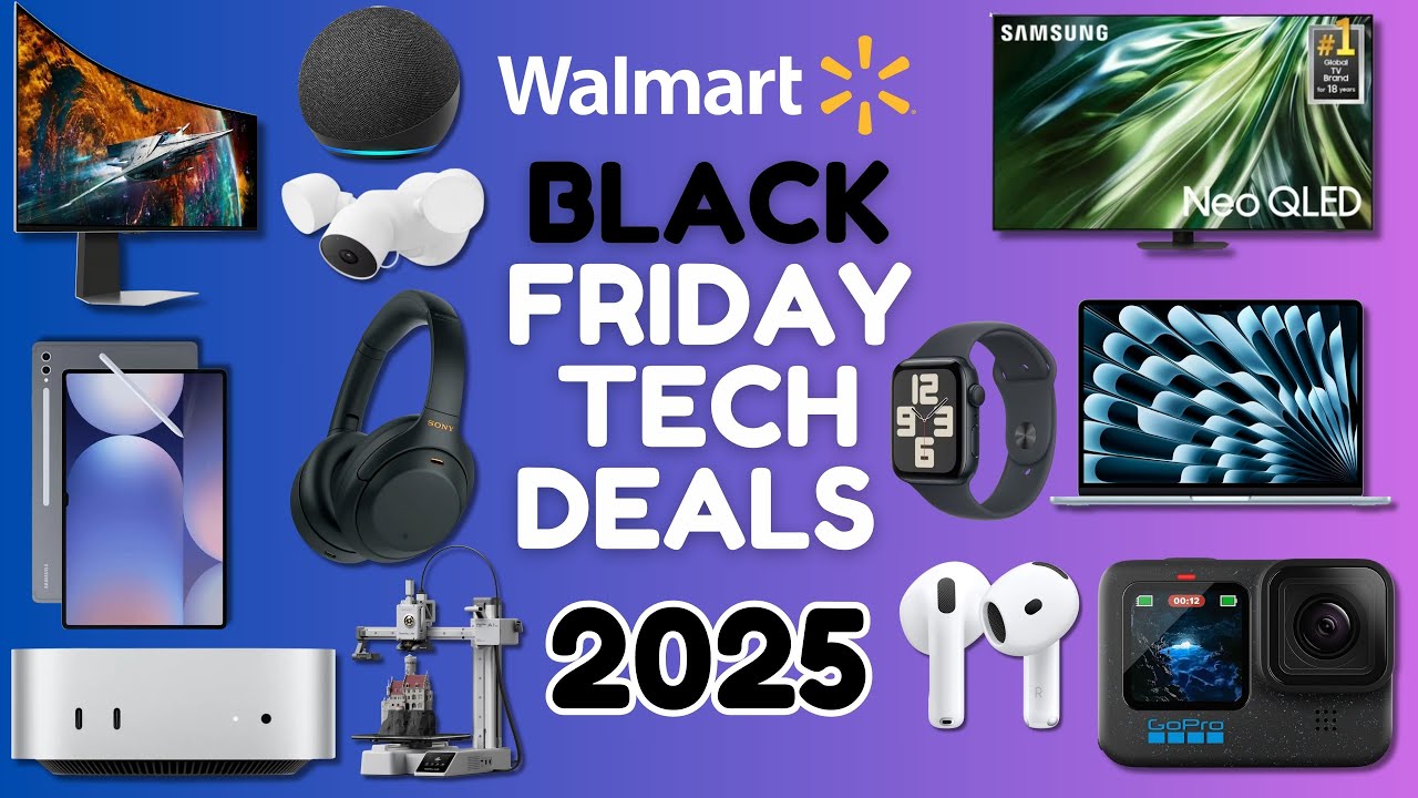 INSANE Walmart Black Friday Tech Deals 2025