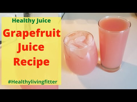 YouTube video about: How to make grapefruit juice in a blender?