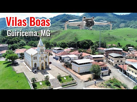 Imagens aéreas de Vilas Boas, Guiricema (MG) e regiões próximas, com drone DJI Mini 3. 