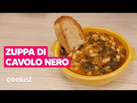 Zuppa di CAVOLO NERO e FAGIOLI: calda e avvolgente, sarà perfetta per combattere il freddo!