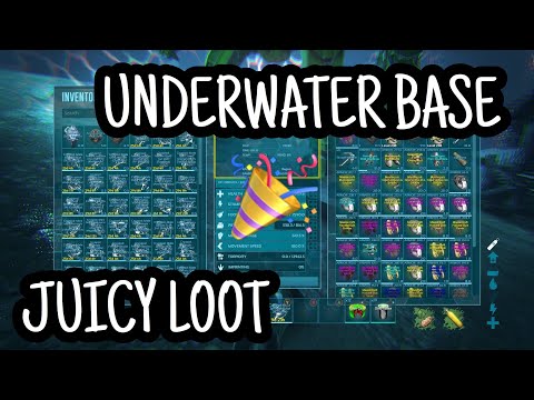 Wiping Secret Underwater Tek Base[JUICY LOOT]
