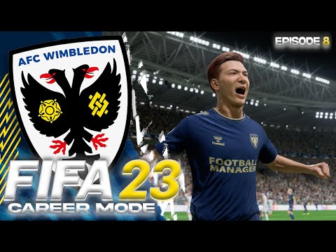 FIFA 23 WIMBLEDON RTG CAREER MODE - #8 CHAMPIONS LEAGUE!!