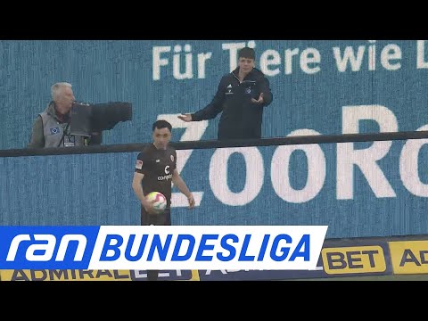 Derby-Aufreger am Spielfeldrand: HSV-Balljungen nerven St. Pauli