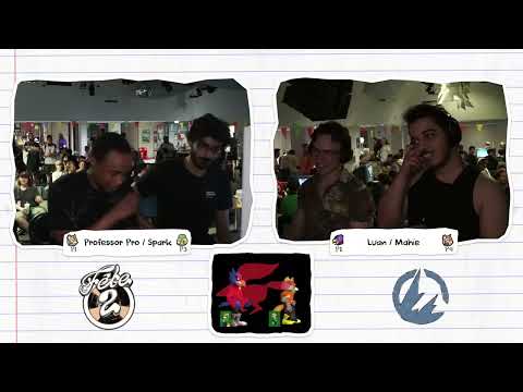 Prof Pro/Spark vs Luan/Mahie - Melee Doubles Winners Semis - Fete 2