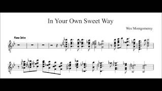 In Your Own Sweet Way - Wes Montgomery transcription