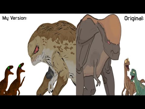 The D-Rex gets bullied (My Version & Original)
