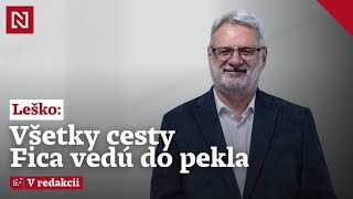 Marián Leško: Trumpov kognitívny úpadok sa bude zhoršovať, všetky cesty Fica vedú do pekla