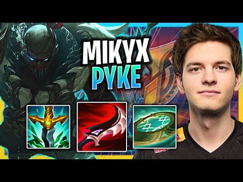 MIKYX DESTROYING WITH PYKE! | G2 Mikyx Plays Pyke Support vs Senna!  Season 2023
