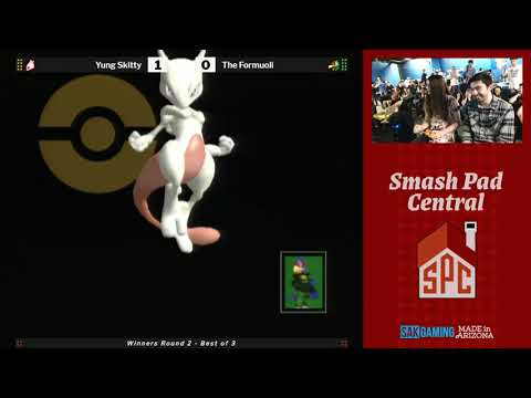 SPC 160 WR2 - Yung Skitty (Mewtwo) vs The Formuoli (Falco)