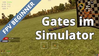 FPV Beginner - Gates im Simulator Racetrack fliegen