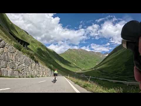 Tour de Suisse - Tag 2: Gesamte Abfahrt Furka bis Oberwald