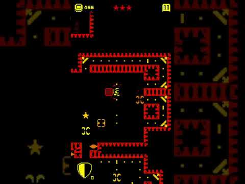 Tomb of the Mask - Stage 144 (All stars and Dots collected)